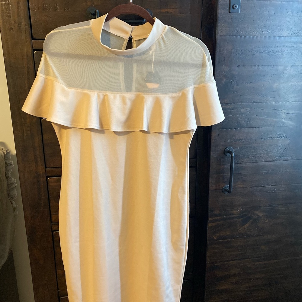 Brand New Pink Blush Maternity Dress.